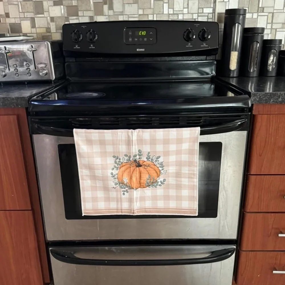Fall kitchen towels